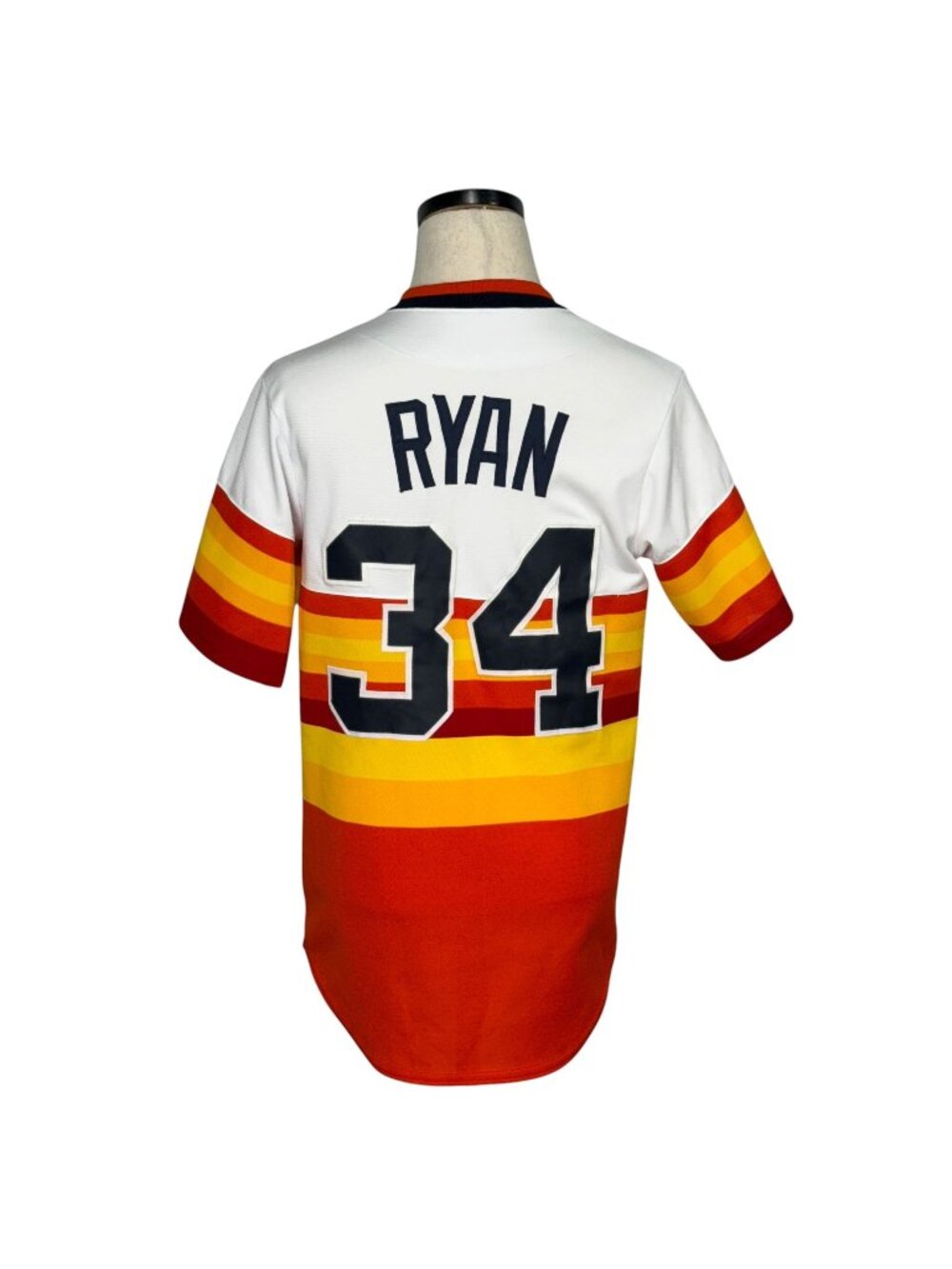 Houston Astros Nolan Ryan Cooperstown Jersey S Stitched Cool Base Majestic USA